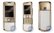 Original Nokia 8800 Unlocked Russian Keyboard English Keyboard Cell Phone Black Gold Silver Refurbished free shipping