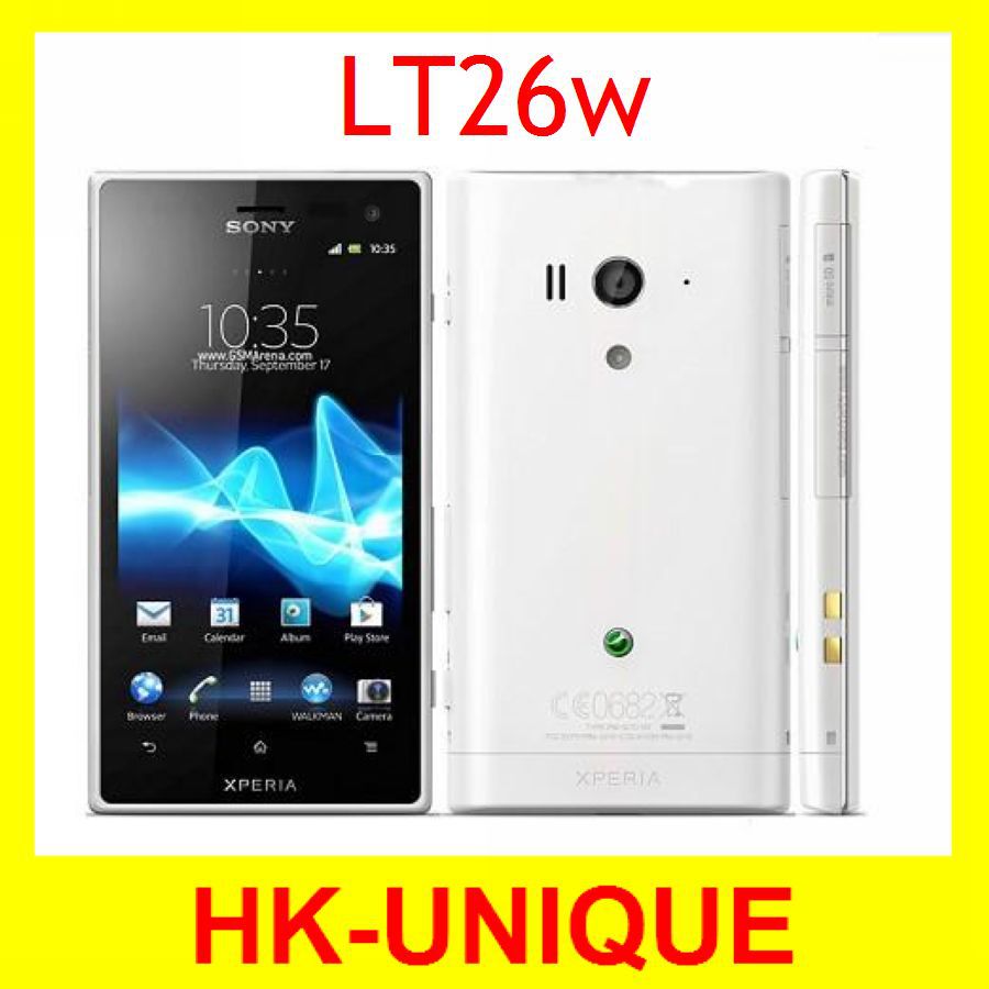 Original Unlocked Sony Xperia acro S LT26w Android 12MP camera Wifi GPS Mobile Phone in stock