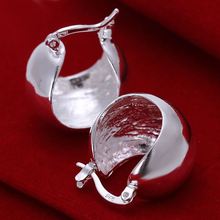 Factory price top quaility 925 sterling silver jewelry earring fine smooth cute stud jewelry earring free