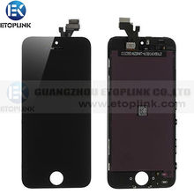 High Quality Test 1 BY 1 For iphone 5 5G lcd Touch Screen Digitizer Assembly For Iphone 5 5g lcd Black&White color Free Shipping