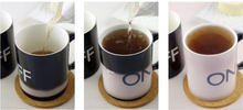 High Quality 300ml Capacity ON OFF Switch Color Changing Coffee MUG Ceramic cup Creative MUG Item