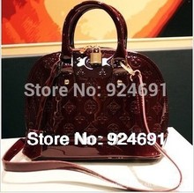 New Fashion Brand Bag Mirror Embossed Patent Leather Handbag Shoulder Bags Women Messenger Bags Travel Bags