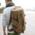 Large capacity man travel bag outdoor mountaineering backpack men bags hiking camping canvas bucket shoulder bag YS-314