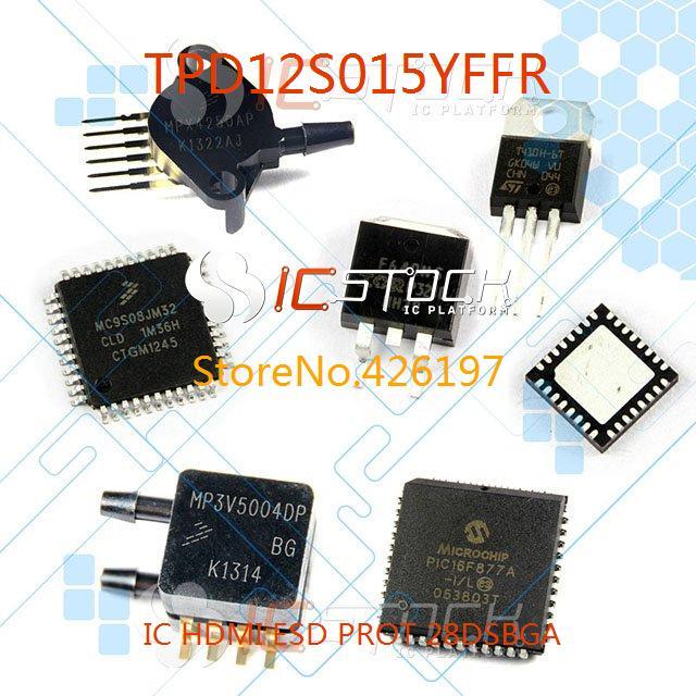 TPD12S015YFFR IC HDMI ESD PROT 28DSBGA 015 TPD12S015 3pcs