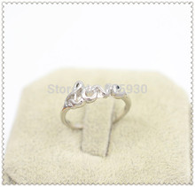 New fashion jewelry love letter finger ring for women ladie s R755