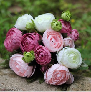 Silk wedding flowers catalogs