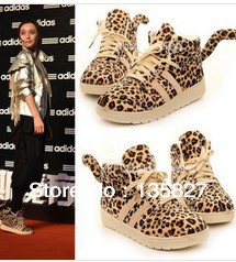 Low price Hot selling New 2013 Style Fashion Leopard women Sneakers Women flats shoes IY24
