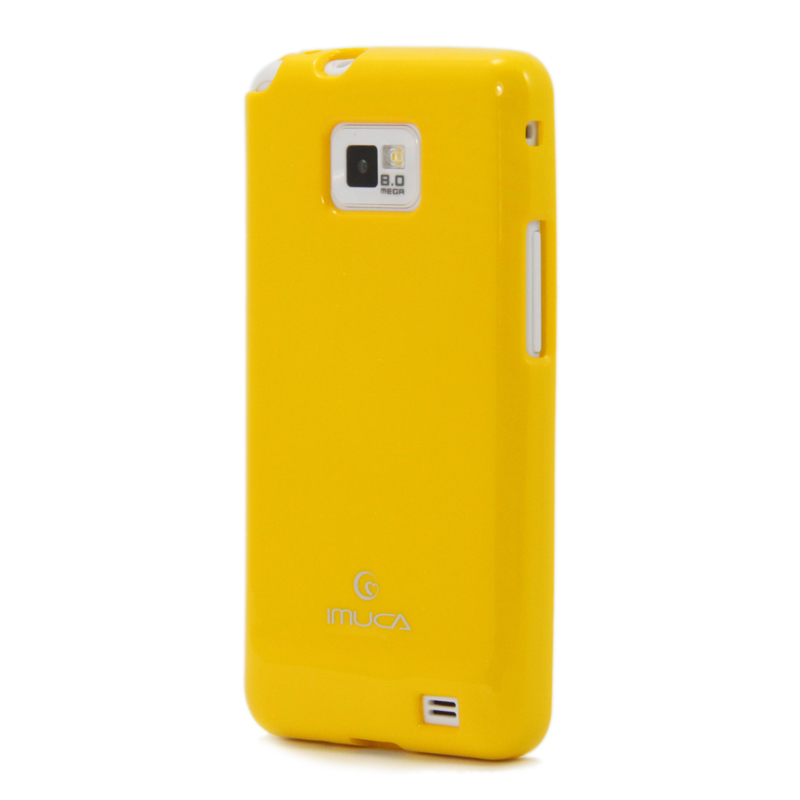 IMUCA new mobile phone bags cases luxury tpu silicon case for samsung galaxy s2 i9100 back
