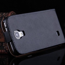 S4 New Luxury Genuine Real Leather Case for Samsung Galaxy S4 S IV i9500 Flip Cover