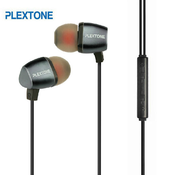 Plextone X36M 3 5mm In Ear Headphone Earphone With Mic Microphone For Iphone Samsung HTC Mobile