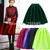 2015 Spring Fashion Street Snap Celebrity Classic High Waist Bright Flare Pleated Midi Skirt Female Swing Skirt Plus Size 7008