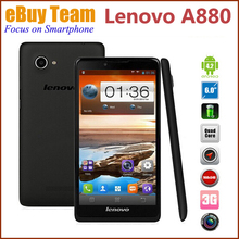 Original Lenovo A880 4Core 6inch 960 x 540 Android 4.2 MTK6582m ROM 8GB Smartphone Free Shipping