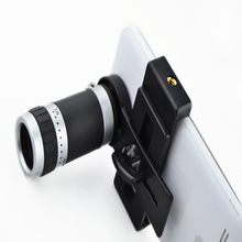 Free Shipping Universal 8X Optical Zoom Telescope Camera Telephoto Lens for iPhone Samsung HTC Mobile Phone
