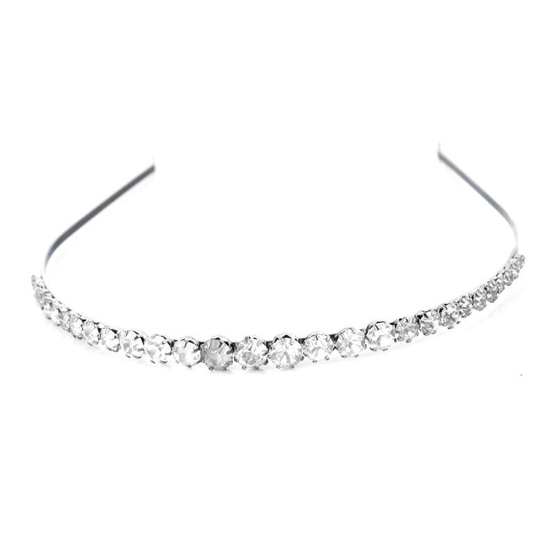 Hot sales Korea crystal hair band fashion hair clip charm wedding hair accessories hair jewelry free