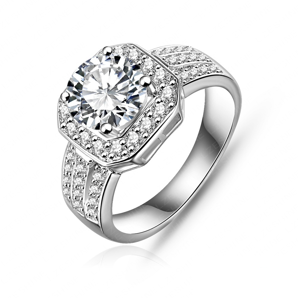 2014-New-Trendy-Ring-Platinum-Plated-Square-Shape-Micro-Pave-AAA-Swiss ...