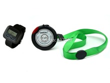 wireless service calling system.care pager.old person in welfare center.1 table button and 1 pc of wrist watch reciever