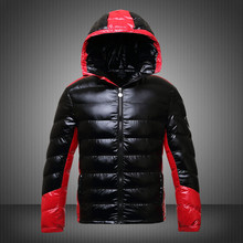 NEW 2014 Fashion Brand Men’s Clothing Winter Outerwear Jacket Man Down Coat Thick Warm Duck Down & Parkas,Free Shipping