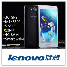 4GRAM GPS Lenovo phone MTK6592 Octa core 3G WCDMA GPS 5 5 IPS 13MP smart phone