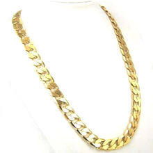 Collares 2015 Gold Silver Plated Coarse Chain Chunky necklaces pendants gold chain for Men women jewelry