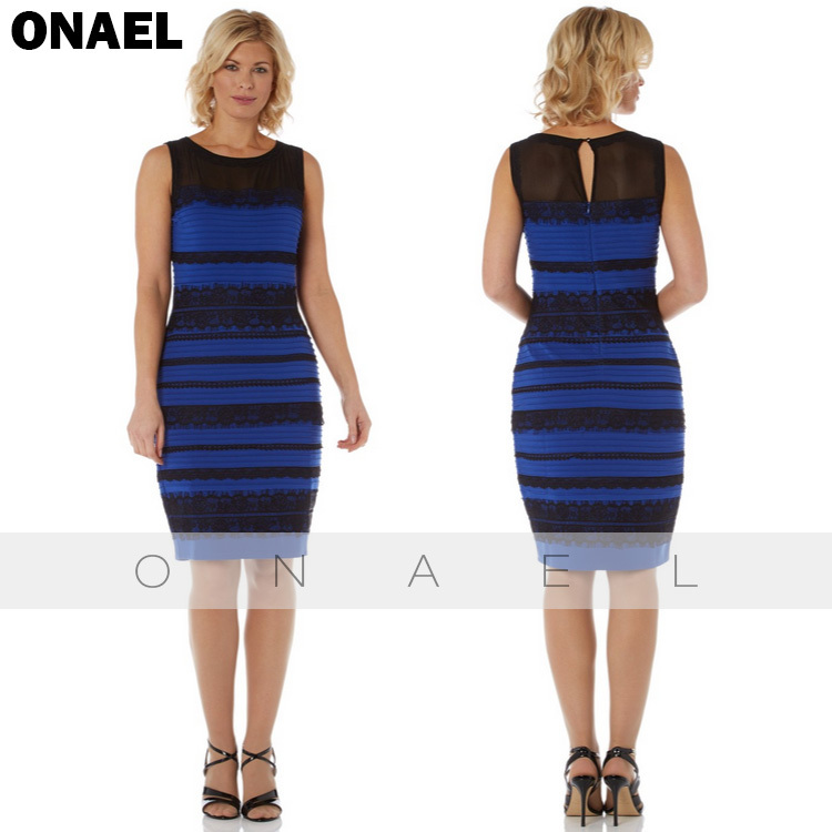 women-dress-White-and-Gold-or-Blue-and-Black-Royal-Blue-Lace-dress ...