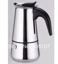 Bialetti,Inoxpran's supplier!!!4cup High quality Moka coffee maker,Espresso coffee pot,Express coffee maker,Free shipping!!!(China (Mainland))
