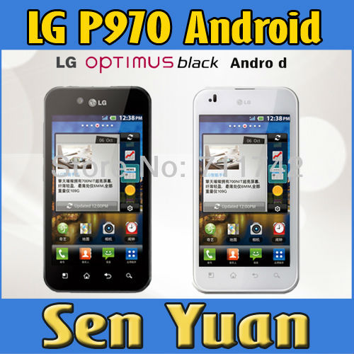 1Pcs Refurbished LG Optimus P970 Unlocked cell phones wifi bluetooth GPS gsm 3G cheapest Android mobile