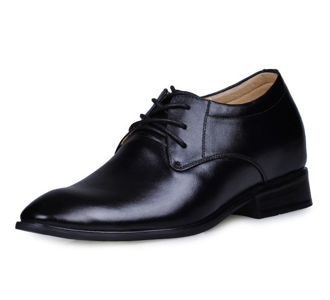 8128- Men's Black Genuine Leather Dress Formal Wedding Party Shoes in ...