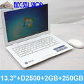 Мини-a3 новые oem ноутбук 13.3-дюймовый netbook 2 ГБ 250gb intel atom d2500 Двухъядерный процессор ultral тонкий ноутбук веб-камера wifi ultrabook Мини-a3 новые oem ноутбук 13.3-дюймовый netbook 2 ГБ 250gb intel atom d2500 Двухъядерный процессор ultral тонкий ноутбук веб-камера wifi ultrabook