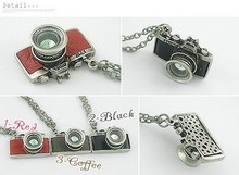 Min.order is $10 (mix order) Free Shipping New Arrive Fashion Jewelry Vintage Camera Pendant Long Necklace Wholesale N1 N2
