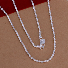 factory price top quality 925 sterling silver jewelry necklace fashion cute necklace pendant Free shipping SMTN226
