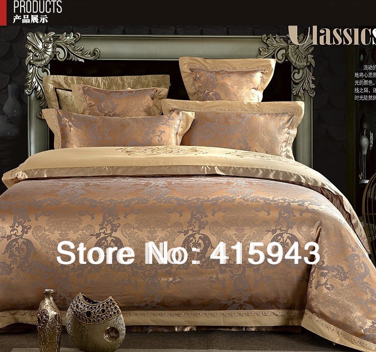 Red Gold Silk Bedding Sets Bill House, Red Bedding Sets Queen