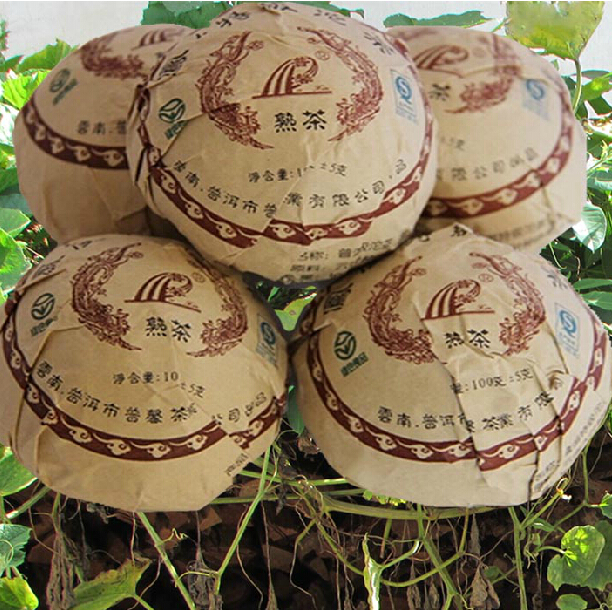 100g Chinese yunnan puer tea puer ripe pu er tea puerh tea the Pu er health
