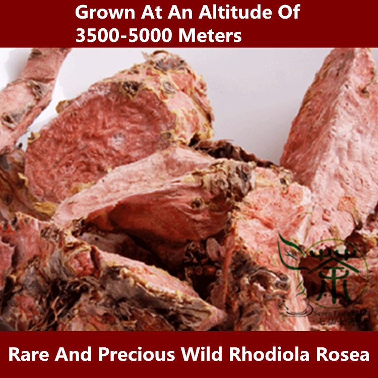 Rare And Precious Tibetan Plateau Wild Rhodiola Rosea 100g Personal Care Herbal Tea 50g 2 Herbs