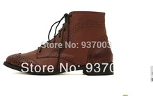 New Arrivals Fashion casual Women s Shoes Genuine leather Boots Black Brown 006