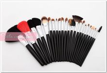 Professional SABLE HAIR Makeup Brushes 23 pcs set High Quality Makeup Tools Kit Free Shipping