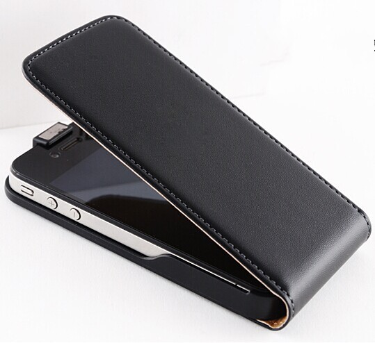 New Retro Luxury Vintage Real Genuine Leather Case for Samsung Galaxy S4 Mini I9190 Korea Flip