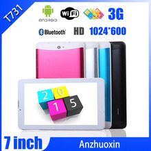 7 inch android 4.2 1024*600 HD dual core dual sim card 3g tablet pc