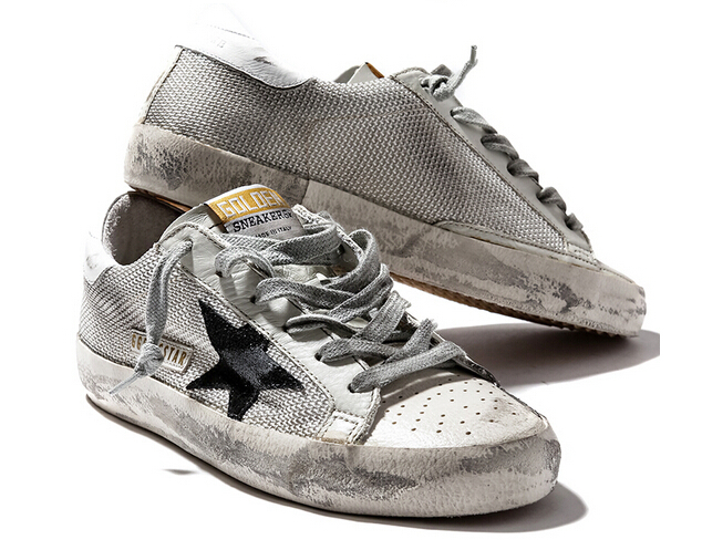 2014 New Arrival Golden Goose Superstar Sneakers Genuine Leather Men Women Low Cut Breathe Shoes g24u590