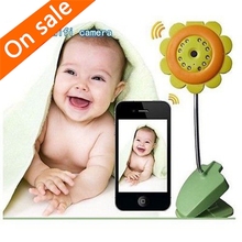 Baby Monitor Wifi Camera DVR Night Vision Mic For IOS Andriod Smartphone