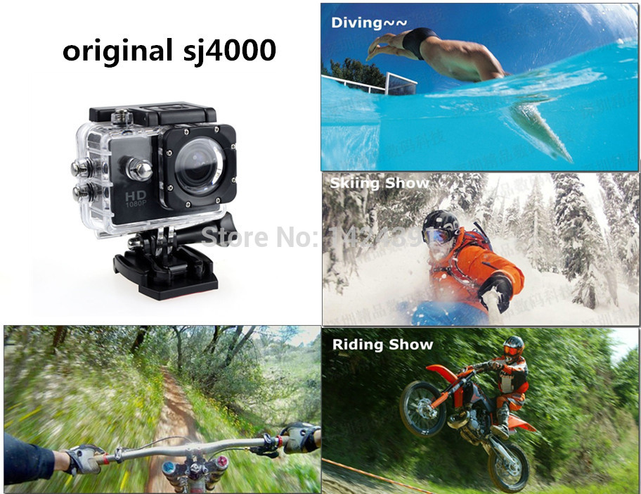 digital camera original SJ4000 profissional underwater Waterproof go pro camera 1080P full hd 170 Wide Angle