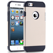 Luxury Slim Cool Armor Case For Apple iPhone 6 4 7 Dual Layer Hybrid Accessories Tough
