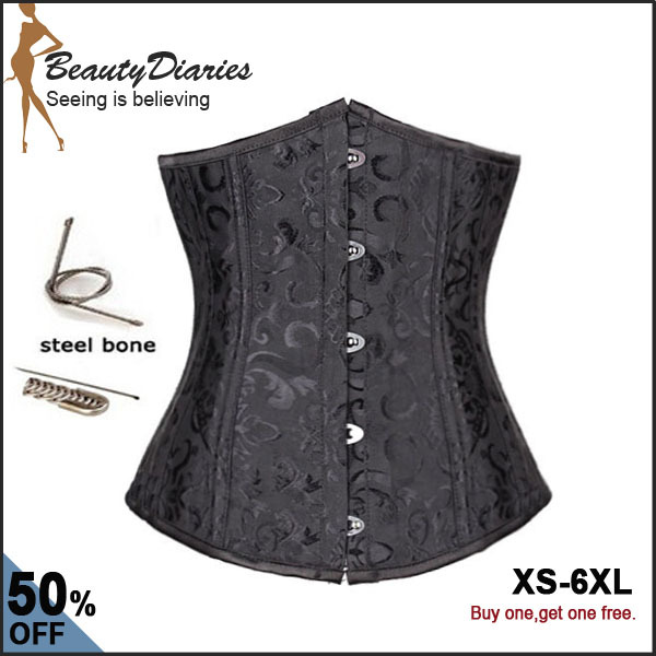 espartilho desossada corset top cintura formação espartilhos bustiê pret