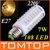 7W warm white/white led lighting AC 220-240V 108 LED E27 led bulb lamp Corn Light Bulb free shipping