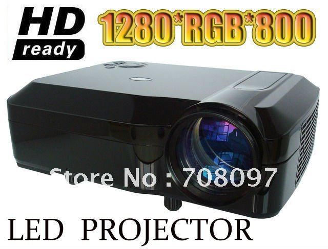 Купить 3D домашний кинотеатр проектор родные wxga 1280 x 800 резолюции ...