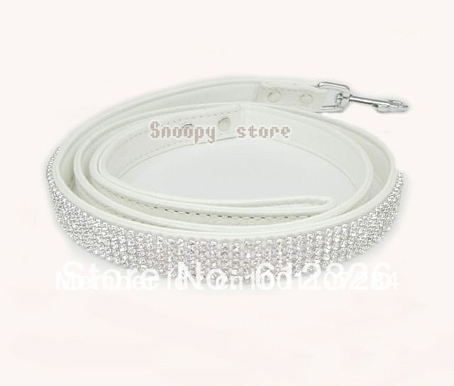 ... Dog-Collars-Leads-Cat-Leather-Rhinestone-Leashes-White-Blue-Pink-Red ... Dog-Collars-Leads-Cat-Leather-Rhinestone-Leashes-White-Blue-Pink-Red