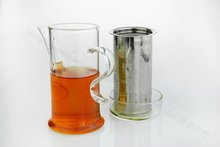 FREE SHIPPING Coffee Tea Sets 250ml glass teapot with filter easy to use 2014new cup PIAOYI