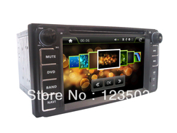 Toyota Universal 2 DIN Car DVD Player Built-in GPS Navigation,FM/AM,Analog TV,Ipod,AUX,Steering Wheel Control,HD 1080P Playing(China (Mainland))