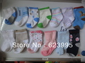 A120 100% cotton 0~2  years old baby Candy socks,cute Children's Sock , tights,Wholesale,colorful, drop shipping(China (Mainland))