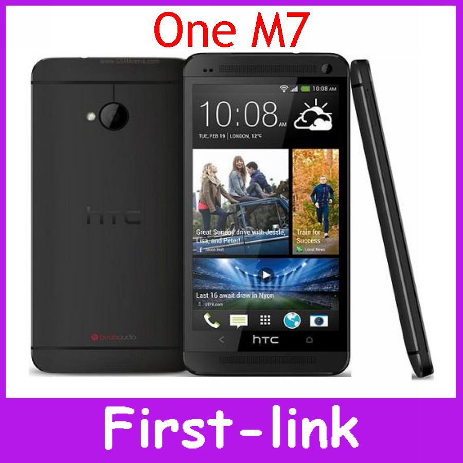 Original Unlocked HTC ONE M7 801e US EU version GSM mobile phones 4 7 inch Screen