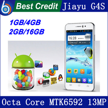 in stock! freeshipping jiayu g4 mtk6589T 1.5Ghz quad Core 2GB/32GB JY G4 3G 13MP GPS 4.7″ IPS Gorilla Screen phone case gift/Eva